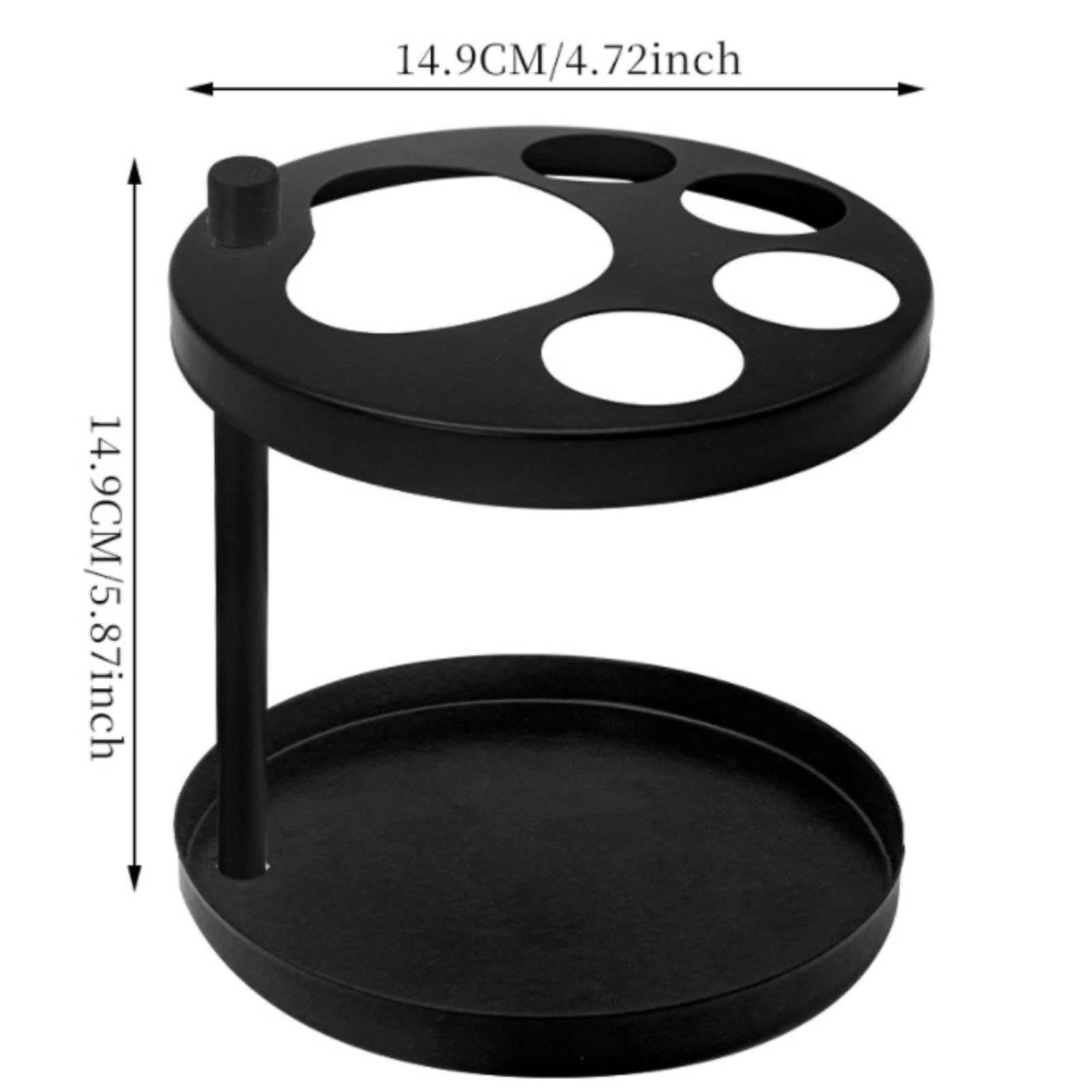 Porta Spazzolini da Denti Supporto Portaspazzolino in Metallo for Bagno con Fessure Design Moderno for Spazzolini da Denti Organizzatore da Bagno