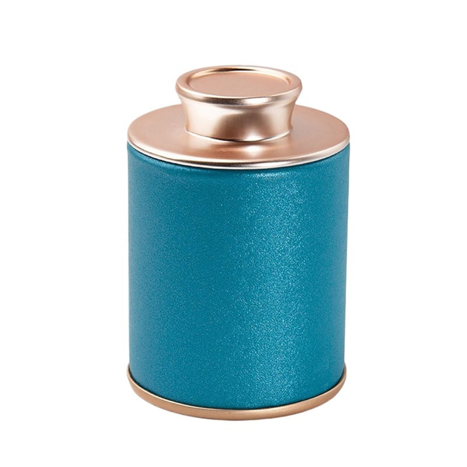 AYWTIUN tea storage jars Solid Mini Empty Tea Tin Can Household Green Black Sealed Jar Portable Travel Small Packaging Box Paper Storage(A4)