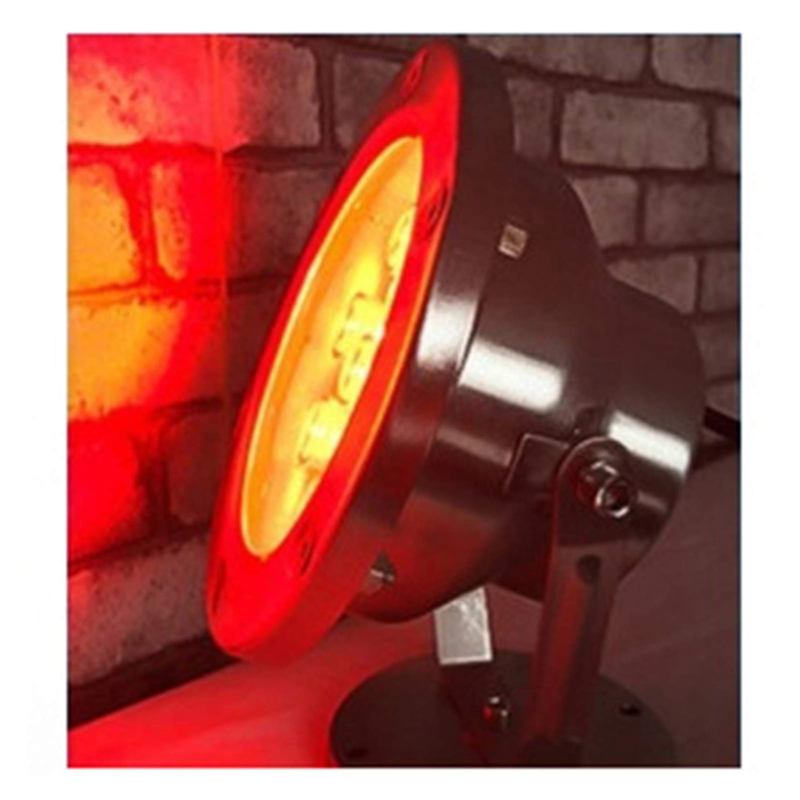 LED Landscape 9W 12v-24v IP68 impermeabile regolabile angolo di illuminazione Waterscape Light per la decorazione subacquea (Red)