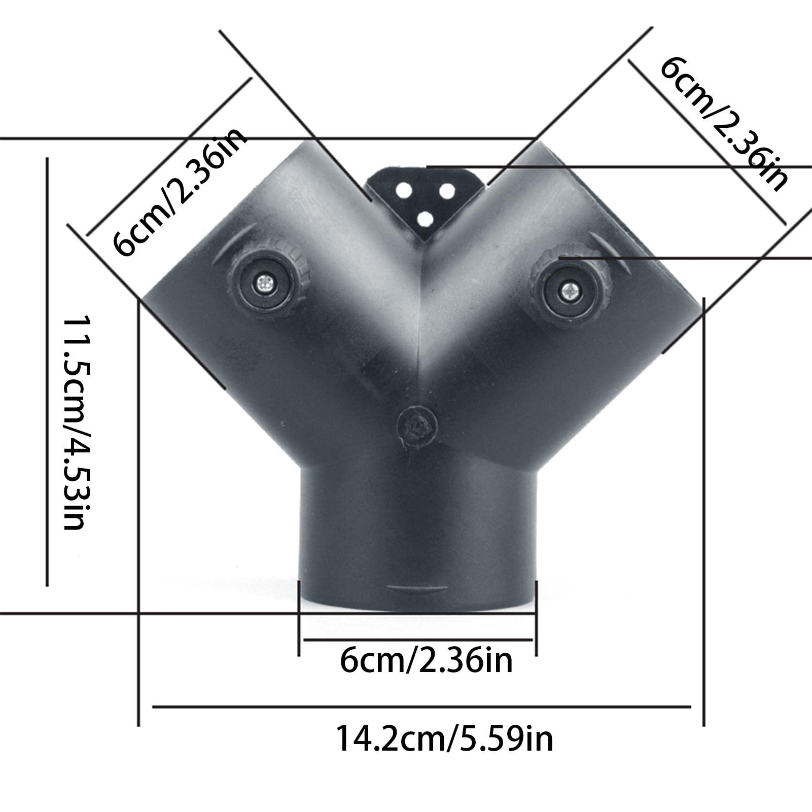 FOKH Tubo di aspirazione dell'aria per auto, condotto flessibile per riscaldamento da 42/60/75 mm, tubo di aspirazione di ricambio