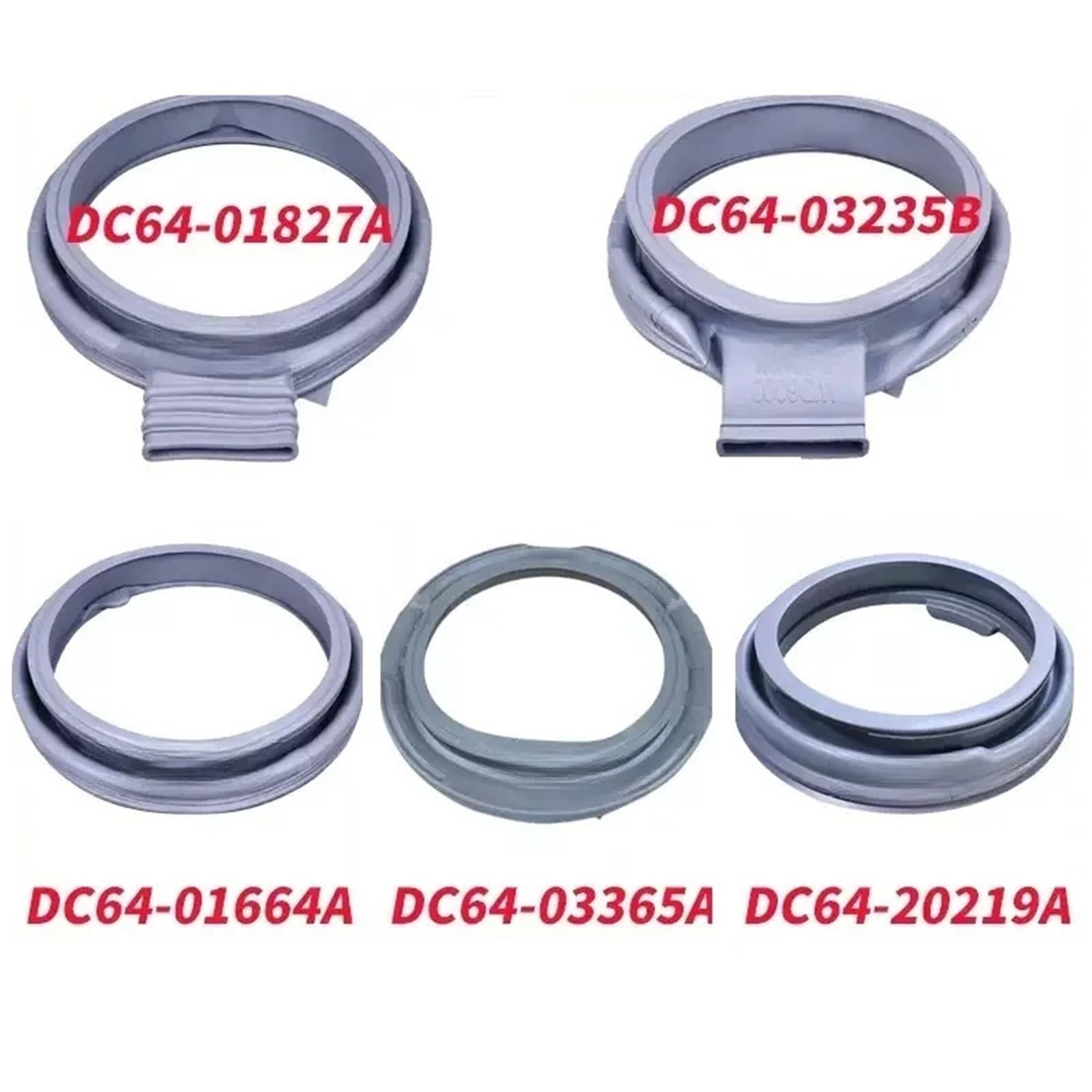 Anello Di Tenuta for Porta, Compatibile Con Samsung, DC64-03198A DC64-03235A-01664A-01602A Parti Di Ricambio In Gomma Di Tenuta for Lavatrice Impermeabili(DC64-03235A)