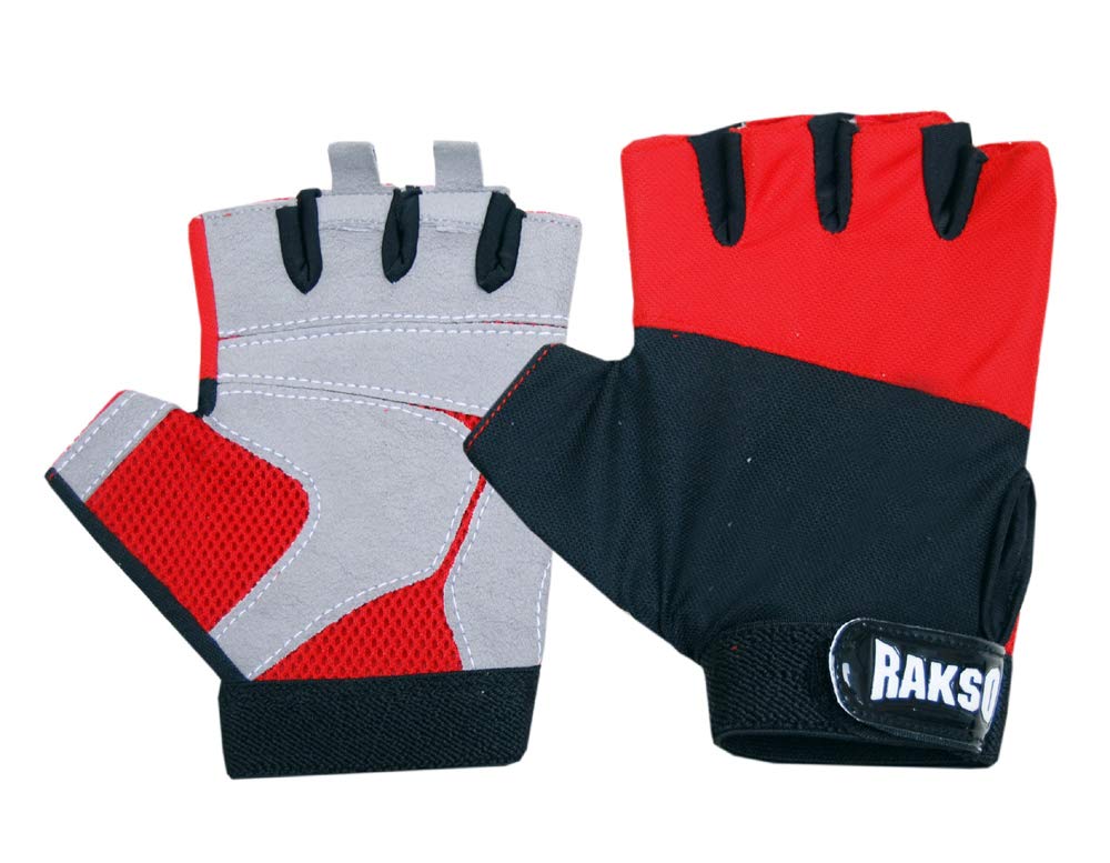 RAKSO Star Sports Gloves for Men Women Unisex Weight Lifting Gloves, Exercise Gloves for Powerlifting, Cross Training, Workout, Best for Men & Women (B084S9RJMC) Amazon Price History, Amazon Price Tracker