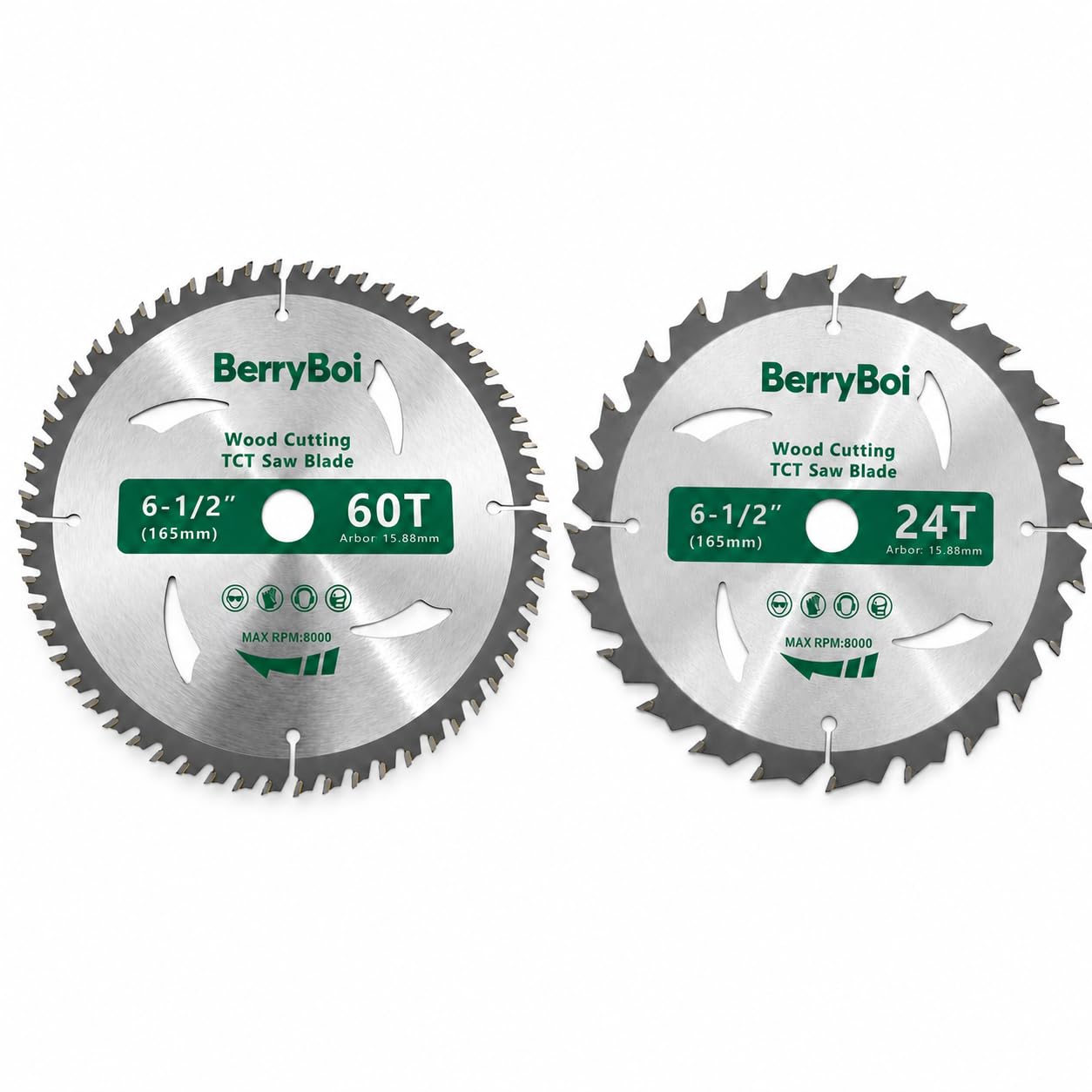 BerryBoi Circular Saw Blades - 24T & 48T Set -1