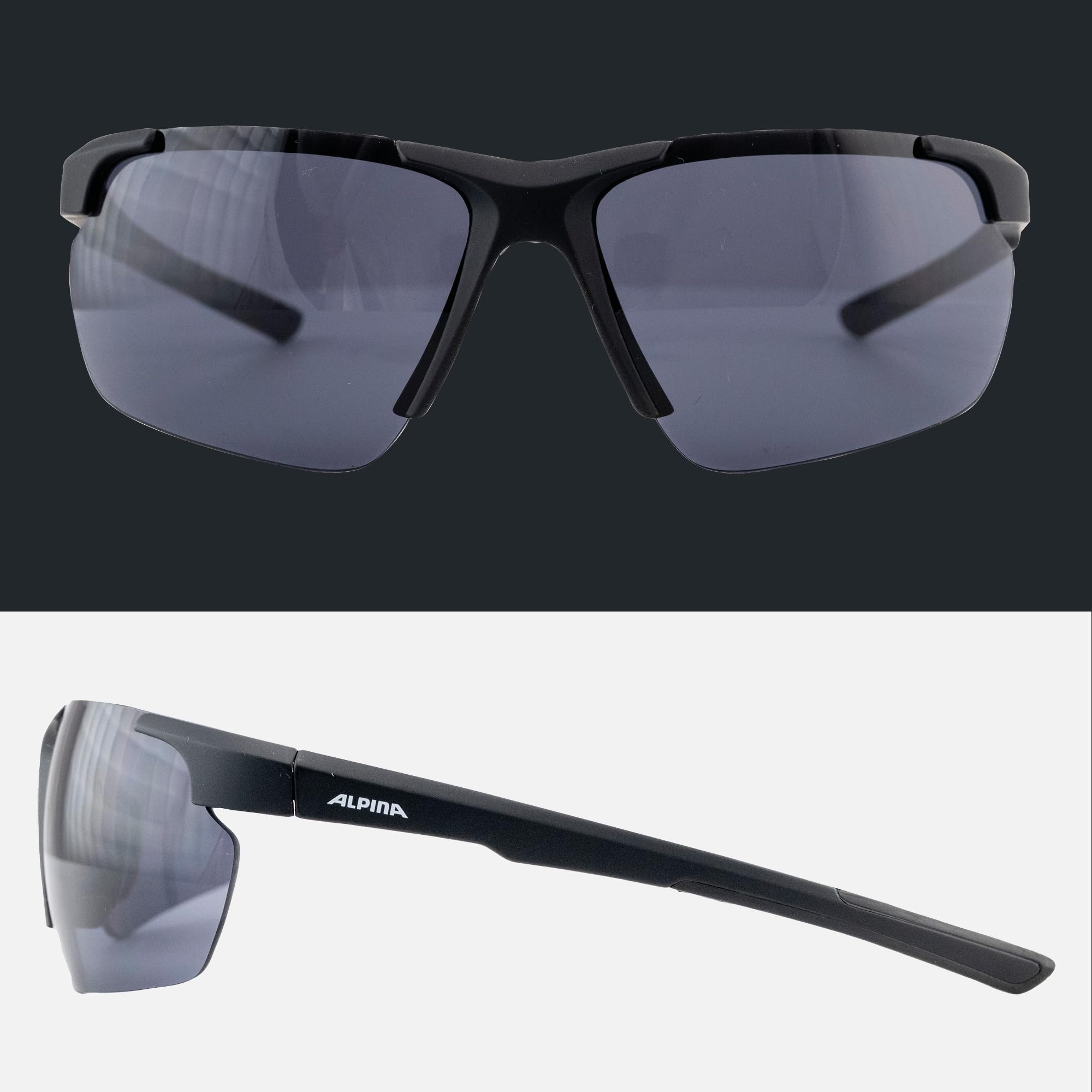 ALPINA DEFEY HR - Verspiegelte und Bruchsichere Sport- & Fahrradbrille Mit 100% UV-Schutz Für Erwachsene