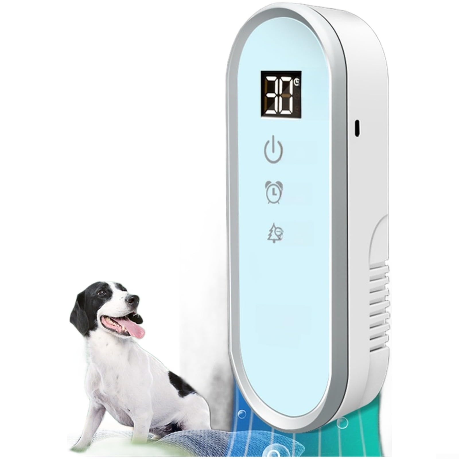 Purificateur d'air anti-microbes silencieux avec générateur d'ions