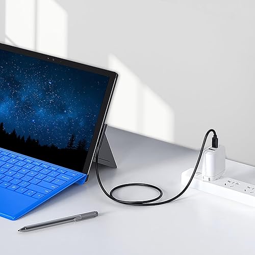 Miniatura 2 de Cargador Surface Pro de 65 W para Microsoft Surface Pro original, Surface Studio, cable Surface Go para laptop