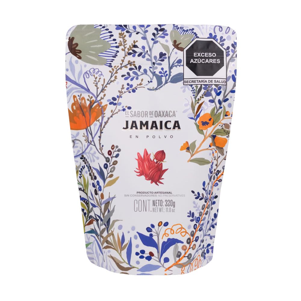Amazon.com : El Sabor de Oaxaca, Jamaica Powder, Jamaica en Polvo