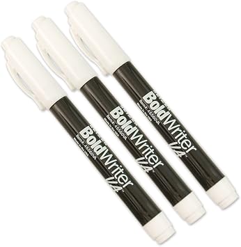 BoldWriter VA Pen - Variable-Tip Easy-to-See Bold-Point - Black 3-Pack