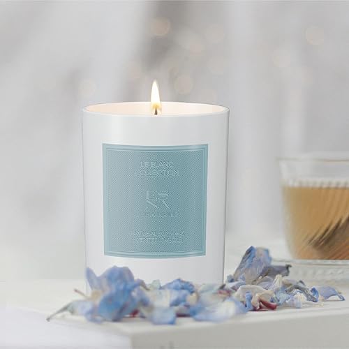 Miniatura 8 de Vela perfumada de lujo vertida a mano, cera de soja natural, aceite esencial para aliviar el estrés, para el hogar, aromaterapia, regalos de