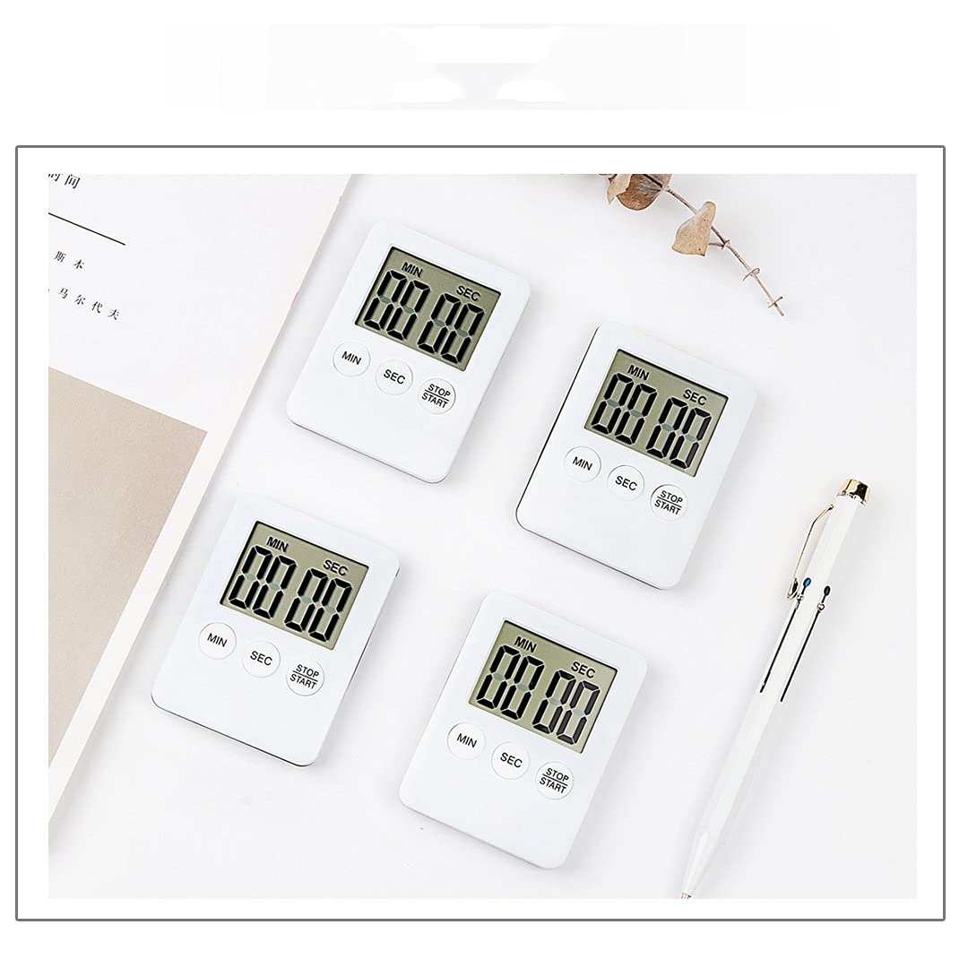 minutnik, Super Thin LCD Digital Screen Cooking Count-Down Up Magnetic Clock Alarm Bar Accessories