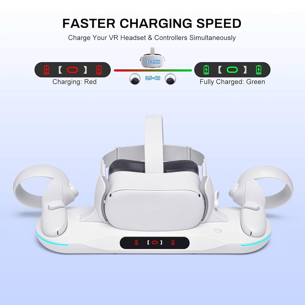 その他  Quest2 256GB & ChargingDock Amazon.com: BINBOK VR Charging Dock for Meta Quest 2 with