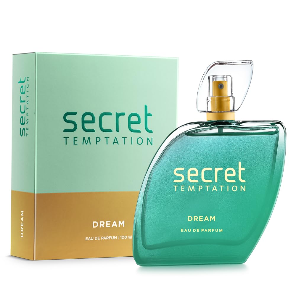 Secret Temptation Dream Eau De Parfum for Women, Long Lasting Floral and Fruity Office Wear Fragrance, 100 ml