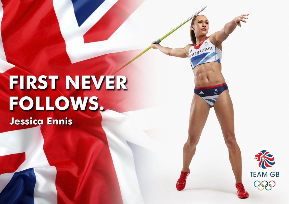 Motivational Jessica Ennis #28 - Team GB Poster - Rio 2016 Athletics - Motivation Poster - Quote Sign Poster Print Picture - Motivational quote - SPORTS, BOXING, CYCLING, ATHLETICS, BODYBUILDING, TRIATHLON, BASKETBALL, FOOTBALL, RUGBY, SWIMMING, BOXING, MARTIAL ARTS A3 Poster