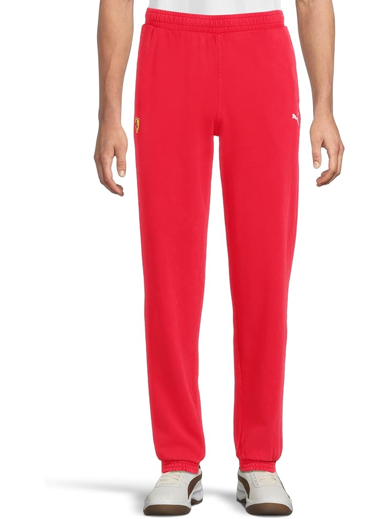 Red PUMA Scuderia Ferrari Sportswear Sweatpants