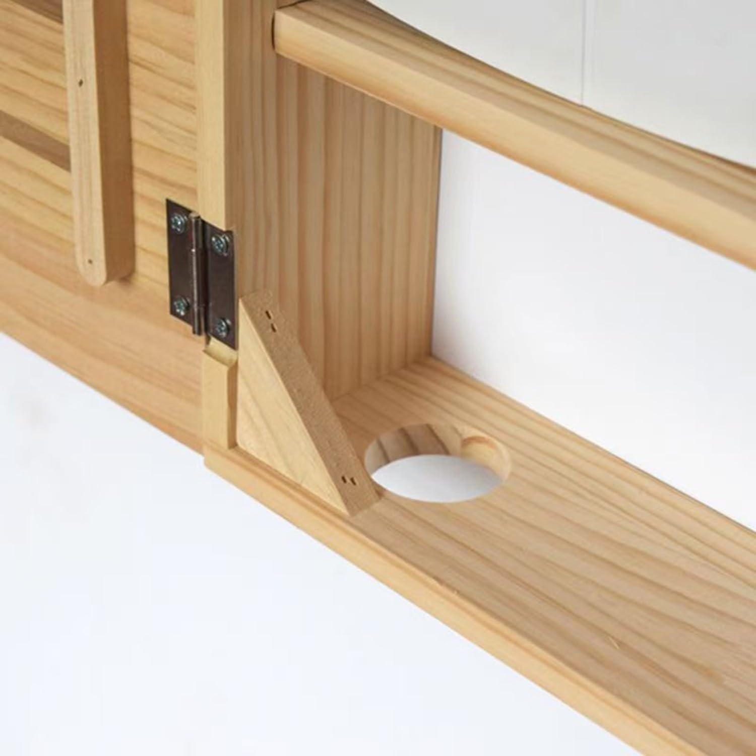 Slish Support mural en bois pour routeur Wifi et câble nizer – Support modem Slish pour routeurs de fils et décodeurs TV – Design peu encombrant