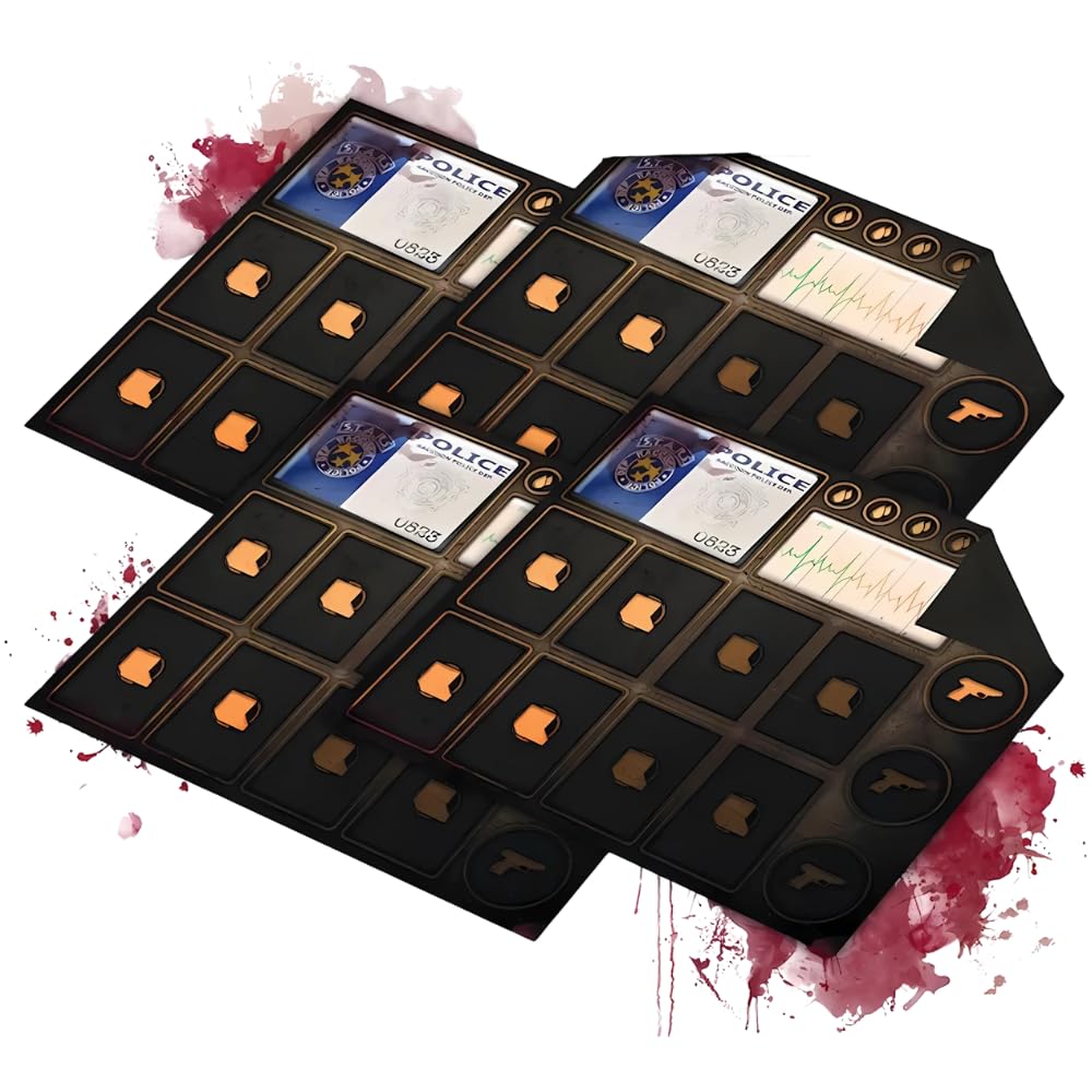 Steamforged Games, Resident Evil The Board Game: Neoprene Player Mats