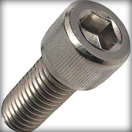 Pr-Merchant - Juego de tornillos para máquina de tornillos hexagonales de 10 a 24 x 516 pulgadas, 100 unidades