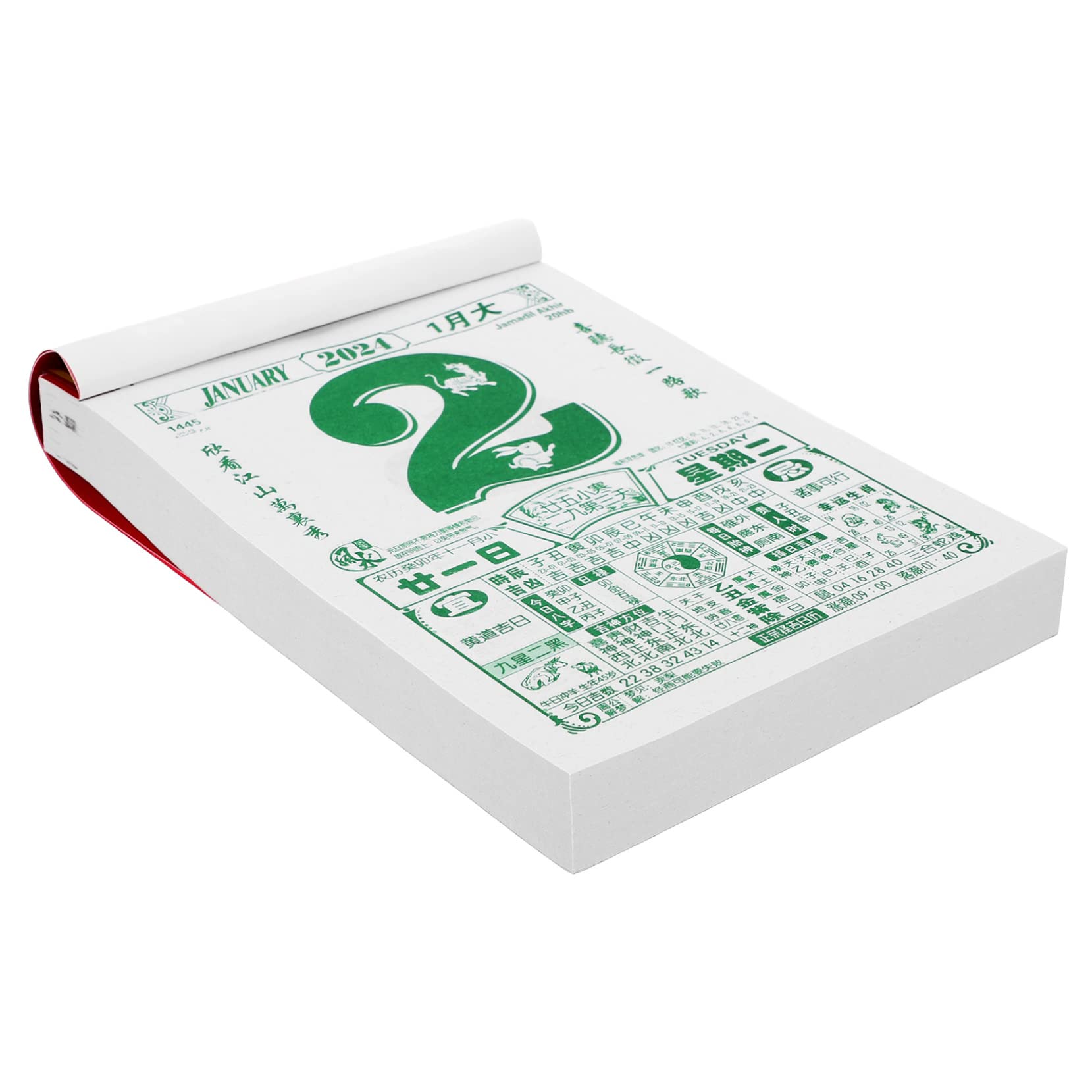 Calendario annuale, calendario da parete, 4 pezzi 2024 Vecchio Almanacco Calendario da tavolo Anno lunare Calendario da parete 2024 Calendario del drago Calendario tradizionale cinese Drago Anni Calen