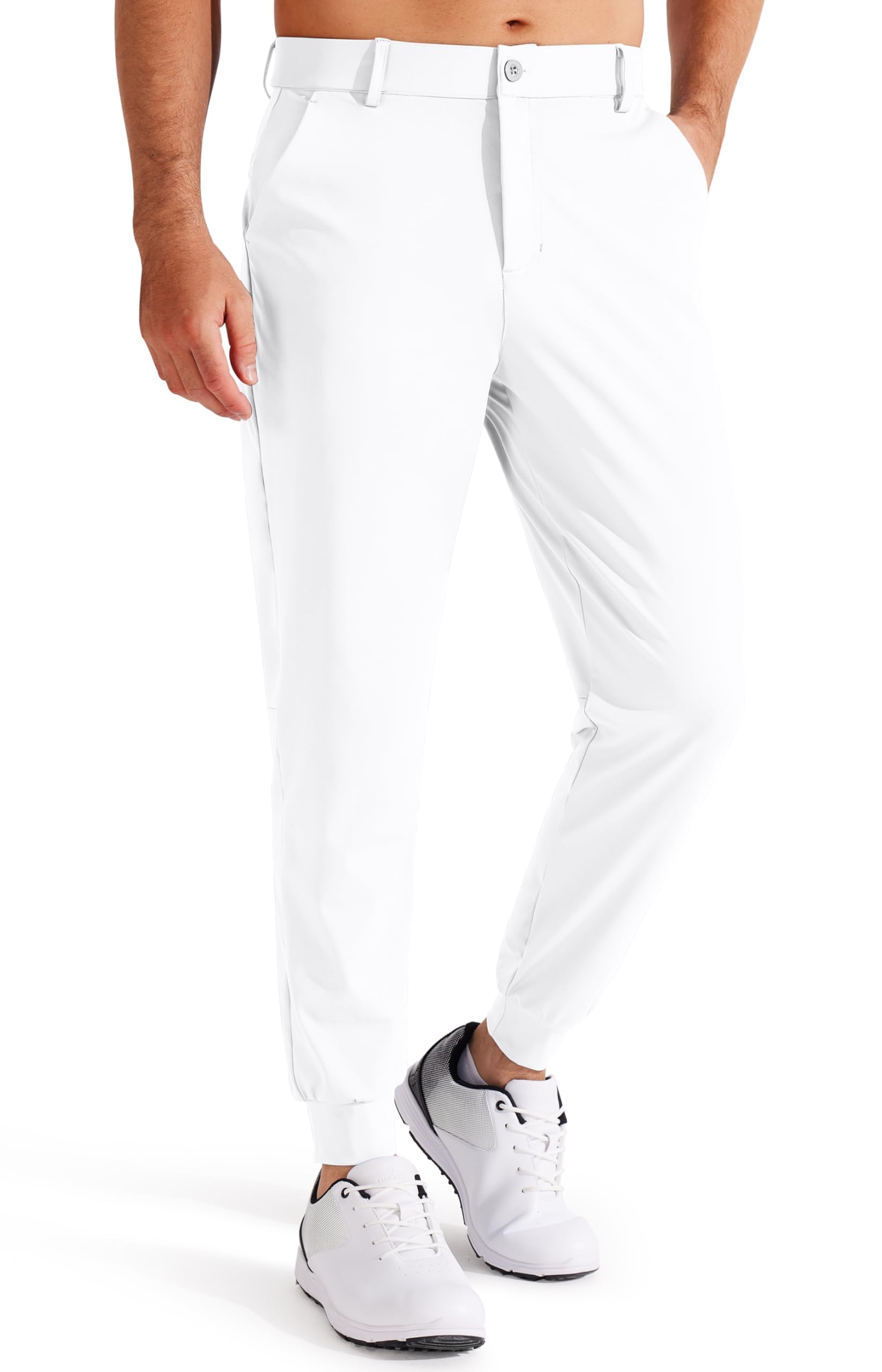 Libin Pantalón de Golf Hombre Jogging Elásticos 4 Direcciones Deportivos con Bolsillo