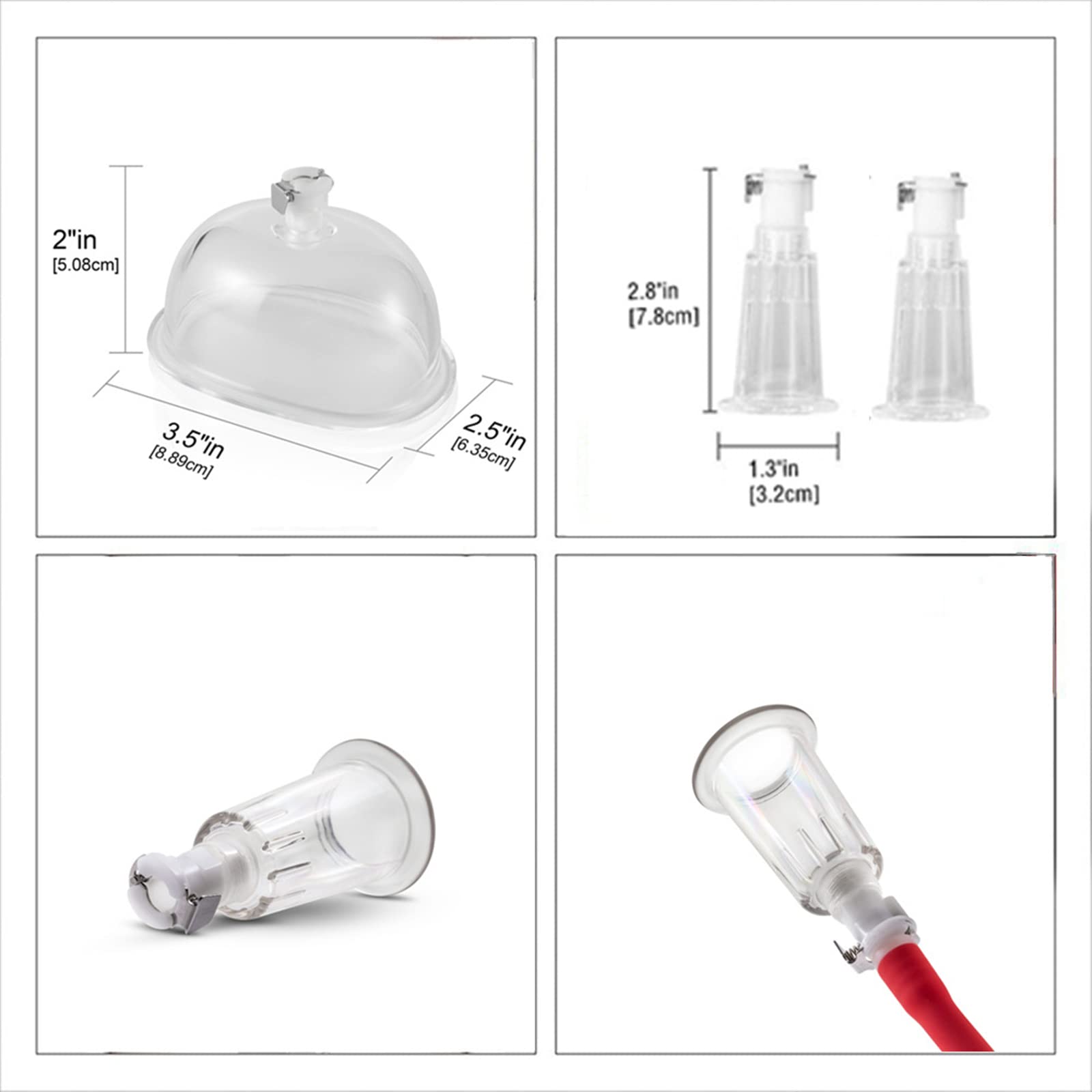 Kit d'aspiration vaginale for tétons, aspiration clitoridienne, pompe vaginale, pompe à chatte, stimulateur de clitoris et de sein SM, jouet sexuel érotique extrême for femme