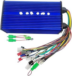 yuandai Intelligent Brushless Controller 48V 60V 72V 84V 3000W Maximum Current 80A Aluminium Alloy E-Bike Brushless Motor Controller for Electric Bicycle Scooter