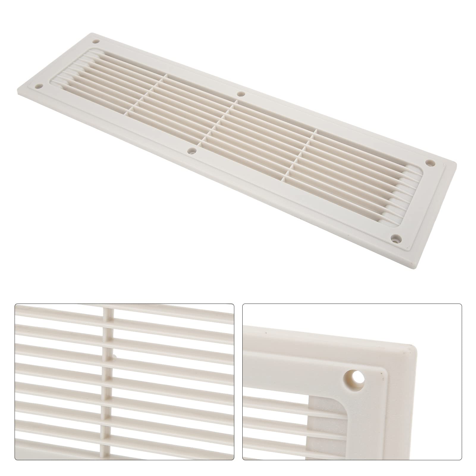 Griglia Aerazione Per Soffitto Camper - Presa D'aria In ABS, Regolabile, Facile Montaggio Senza Attrezzi