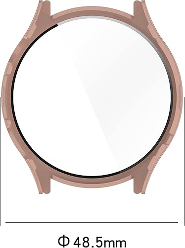 Miniatura 5 de Paquete de 6 Senter Funda para xiaomi Watch S1 Pro Funda protectora de vidrio templado, PC duro de 360 , antiarañazos, antipolvo, HD, funda