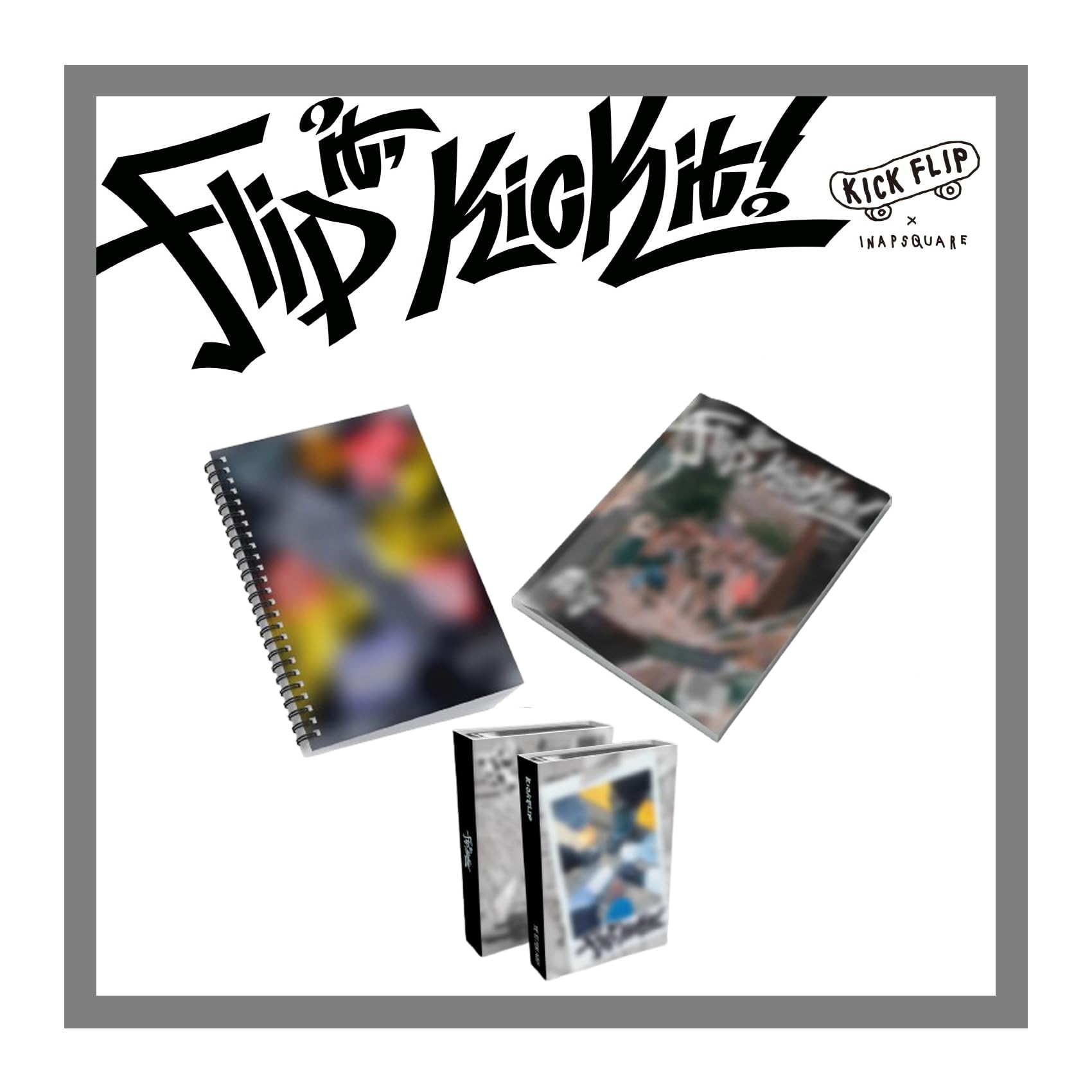Amazon.com: Generic KickFlip Flip it, Kick it! 1st Mini Album with