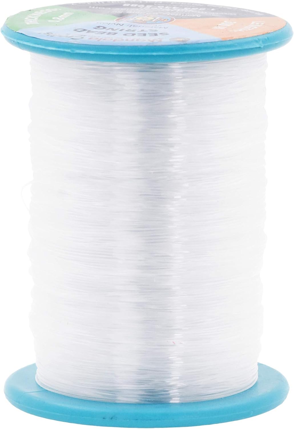 Mandala Crafts Nylon Seed Bead String 0.8mm 328 Yds Thin