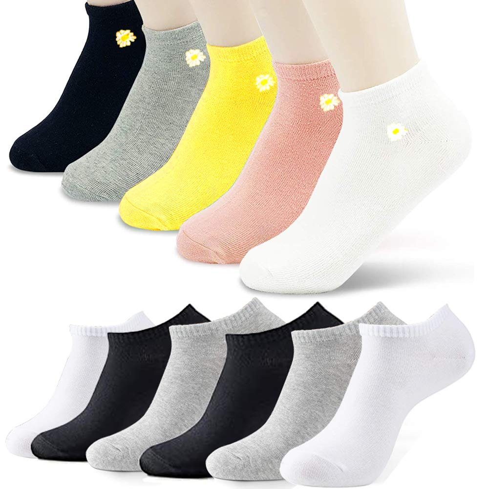10 Pairs Low Cut Socks Running Socks No Show Socks Sport Ankle Hidden Socks