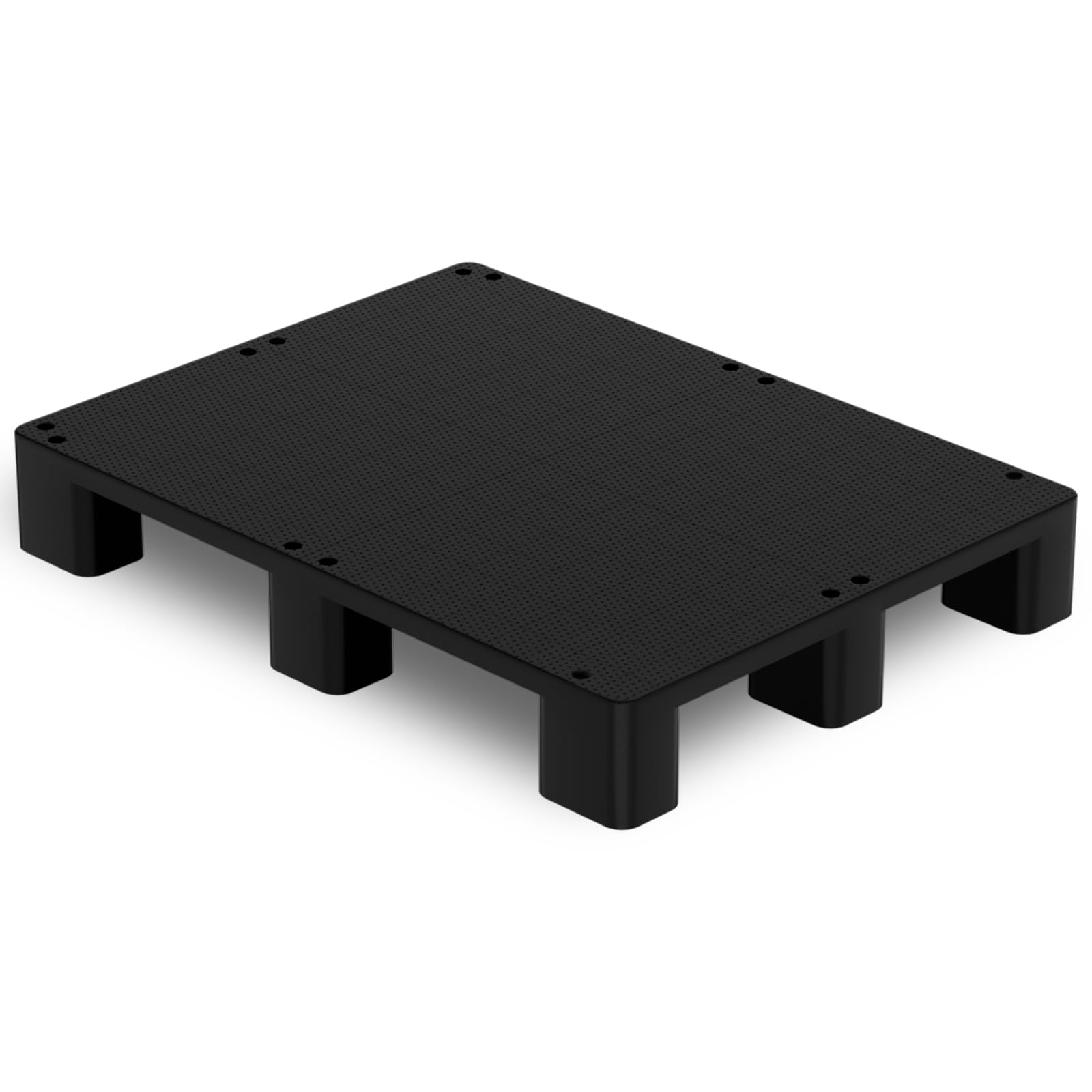 VigiFront Palets plastico, 80x60x12cm, Impermeable y Resistente a la Humedad, para Interior y Exterior, supermercados y almacene