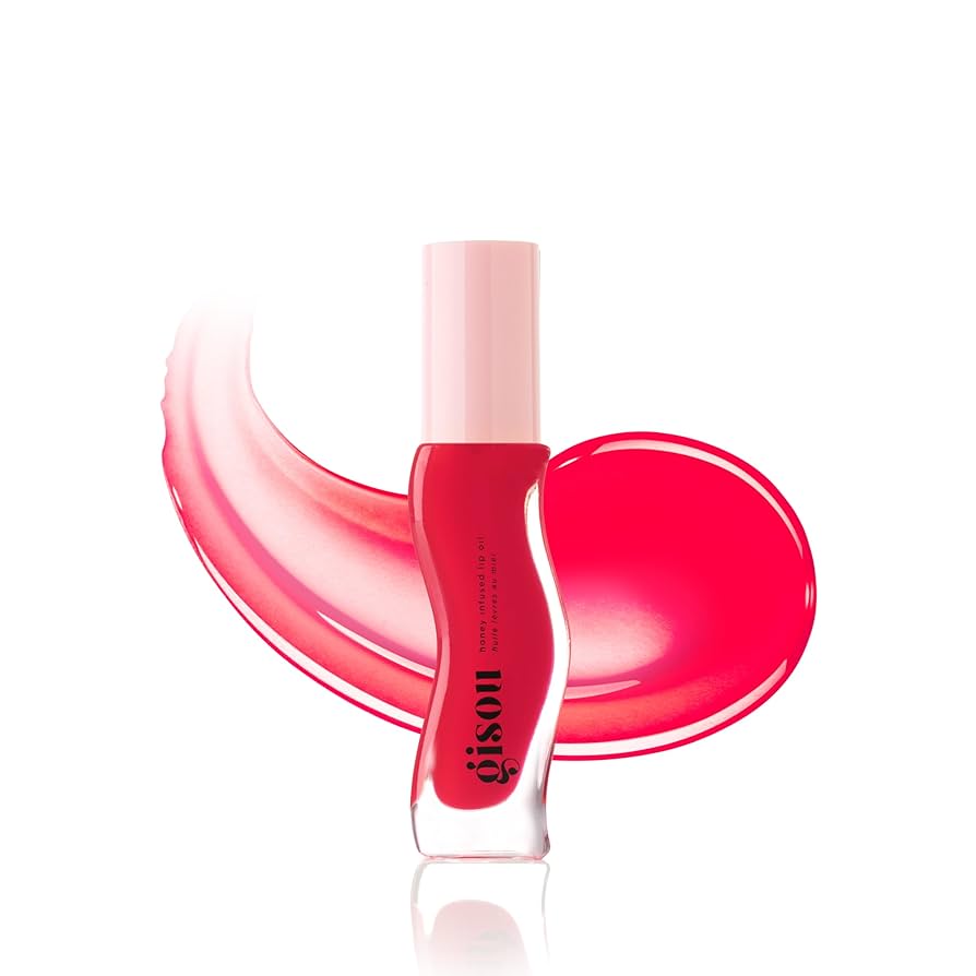 【限定】Gisou Honey infused lipoil キラキラリップ New: Honey Infused Lip Oil Golden Shimmer Glow – Gisou EU