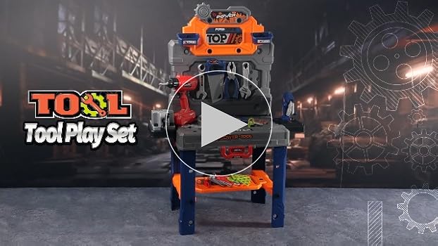 Amazon.com: Kids Tool Bench with Realistic Electric Drill