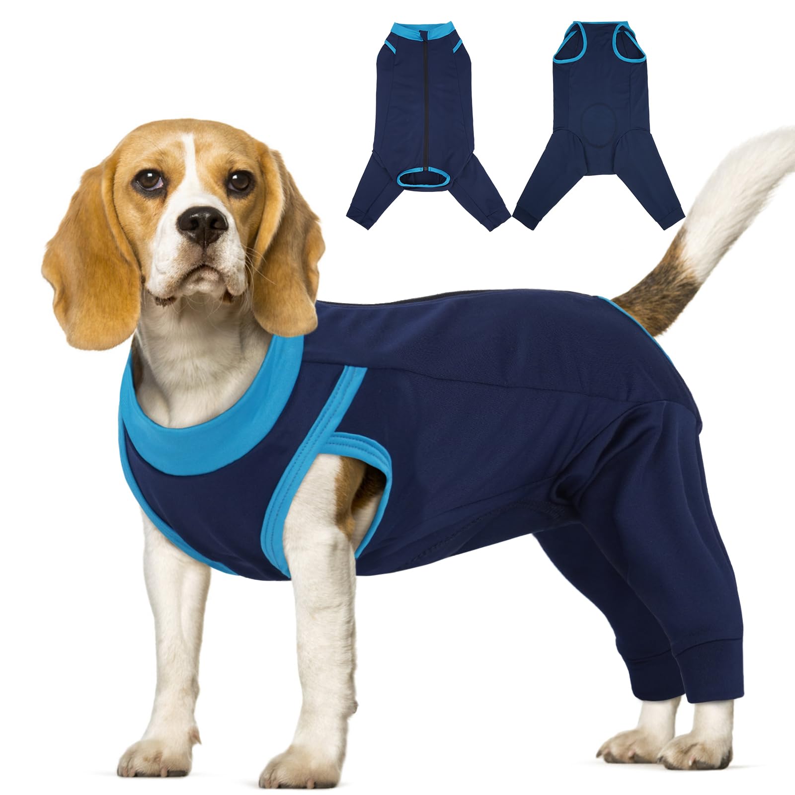 LeLePet Dog Medical Shirt, Post Op Dog Recovery Suit, Male Dogs Neuter Body Suit After Surgery
