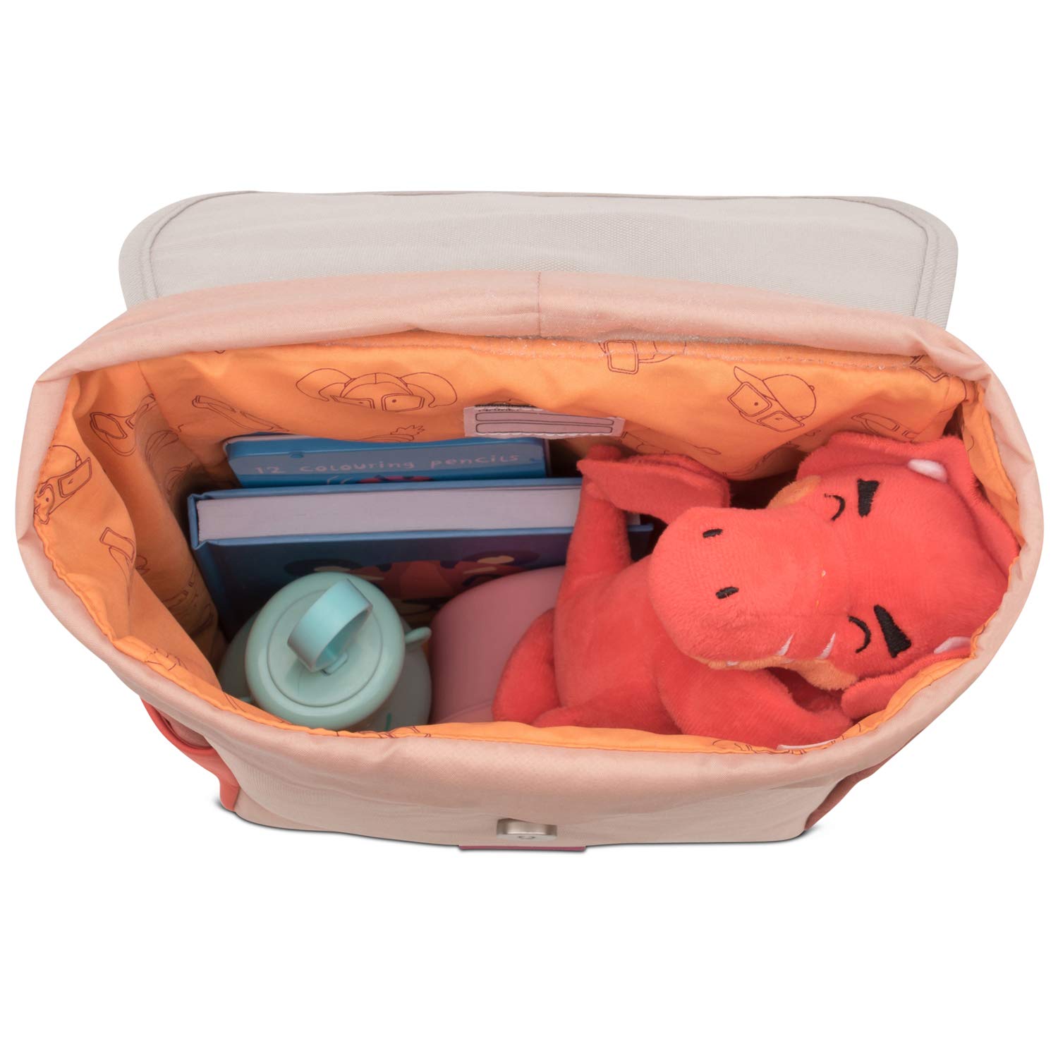 Johnny Urban Sac à dos enfant Garçons & Filles vert - Sac Junior LIAM conçu à partir de bouteilles en PET recyclées, Sac pour enfants de la garderie, maternelle et École, hydrofuge sans BPA