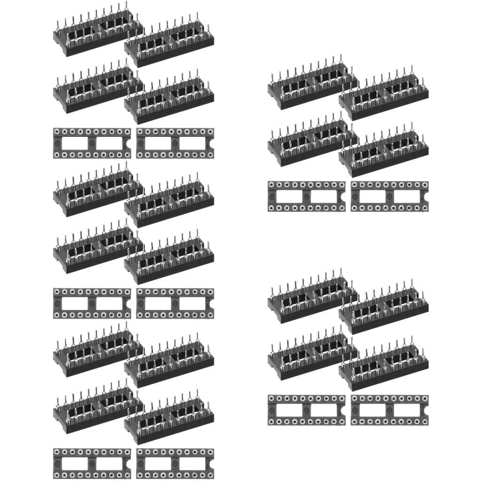Adaptateur IC de type soudure Alipis avec support plaqué or pour planche à cuivre