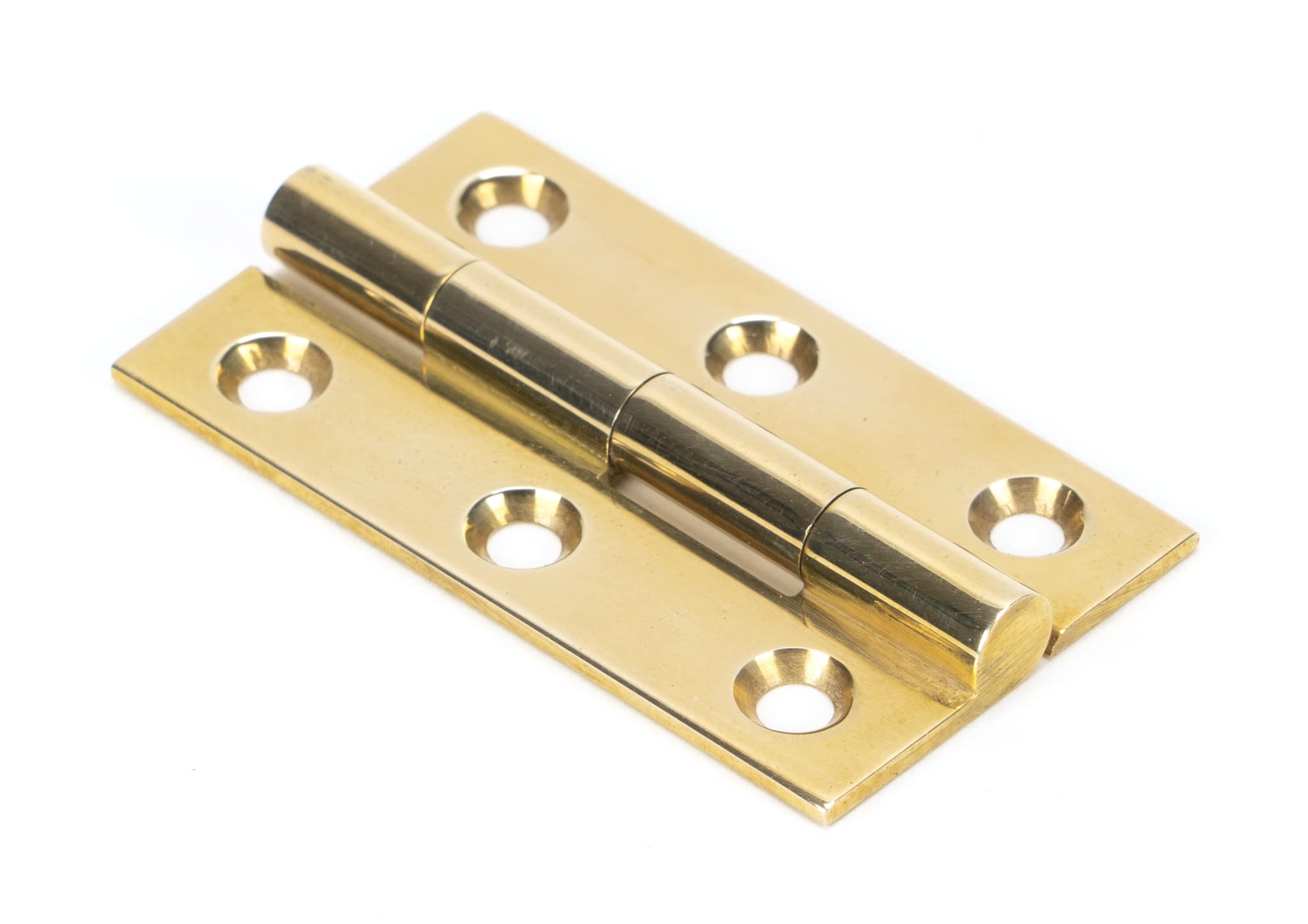 From The Anvil 49580 Polished Brass 2" Butt Hinge (Pair)
