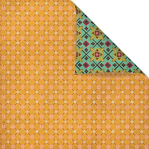 Prima Melody Double-Sided Cardstock 12"X12"-Poppy