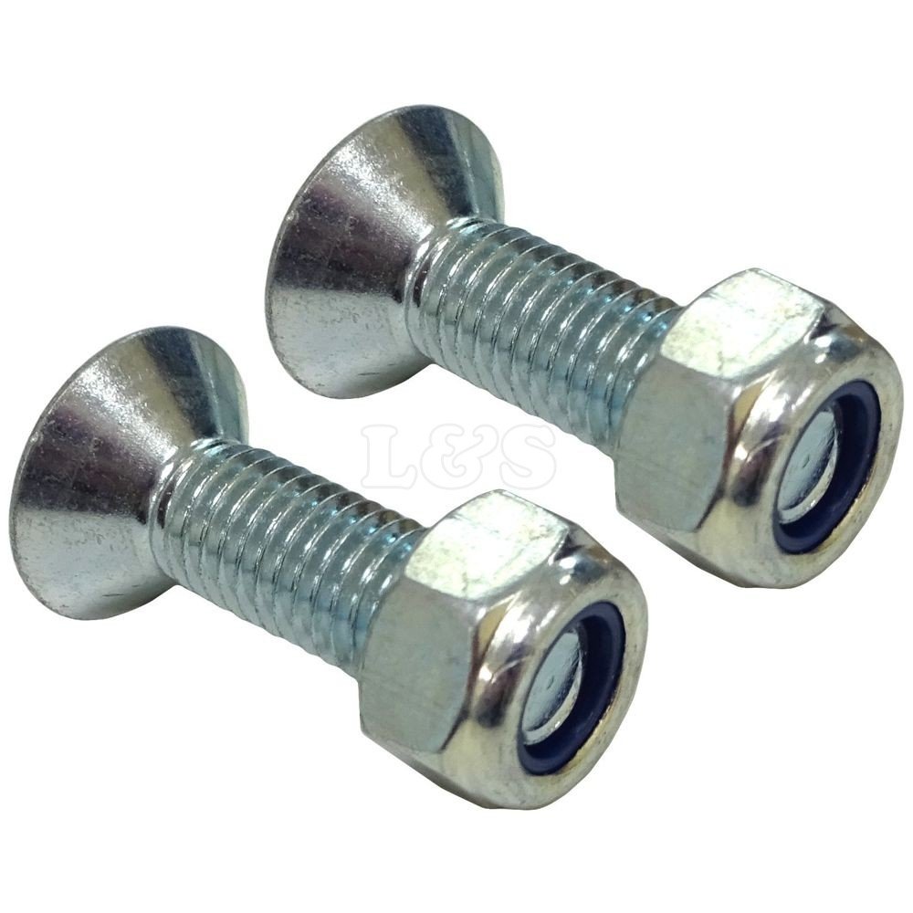 M12 x 40mm Countersunk Bolt & Nut (Pair)
