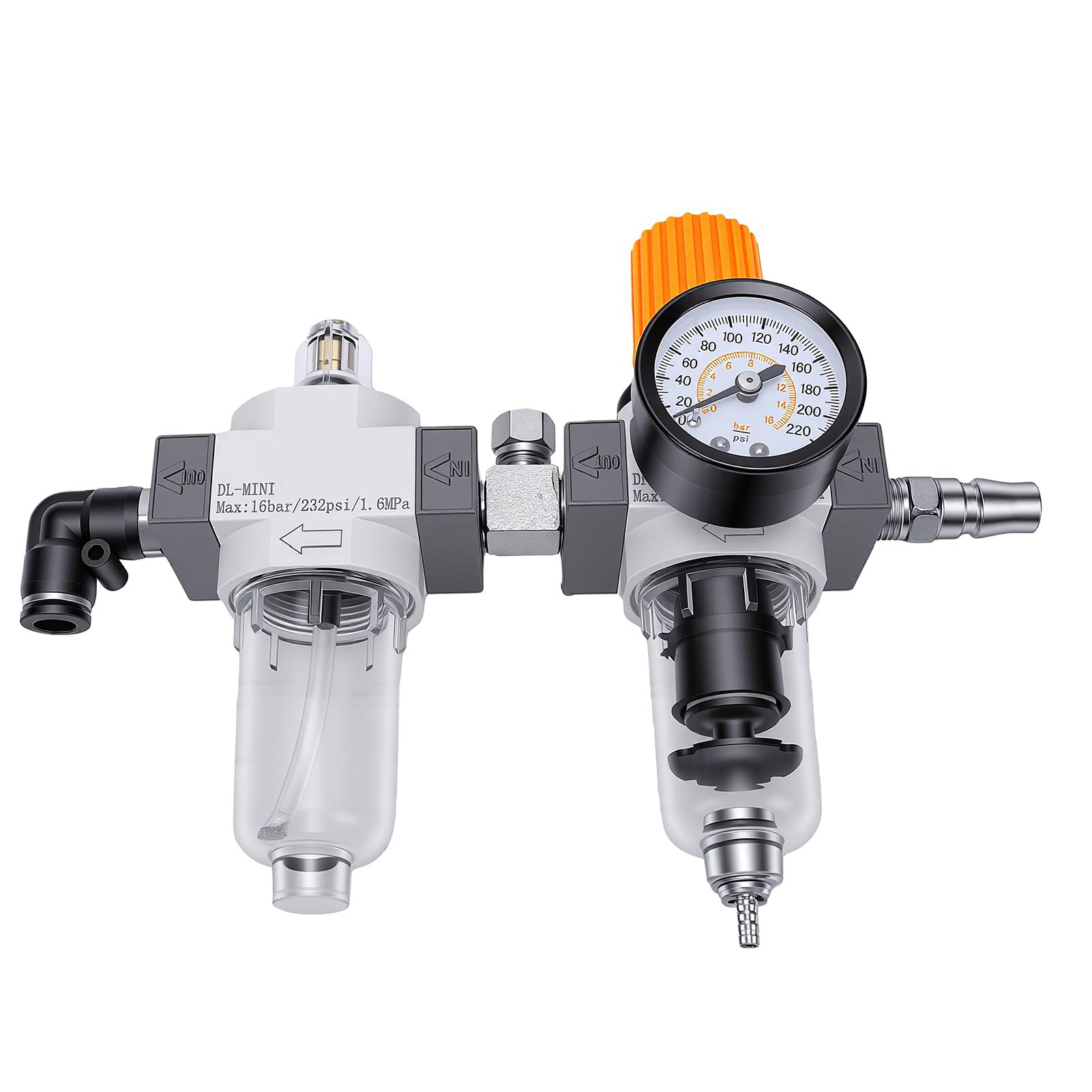 Sorandy Separatore di Olio e Acqua per Compressore D'aria 10Mpa