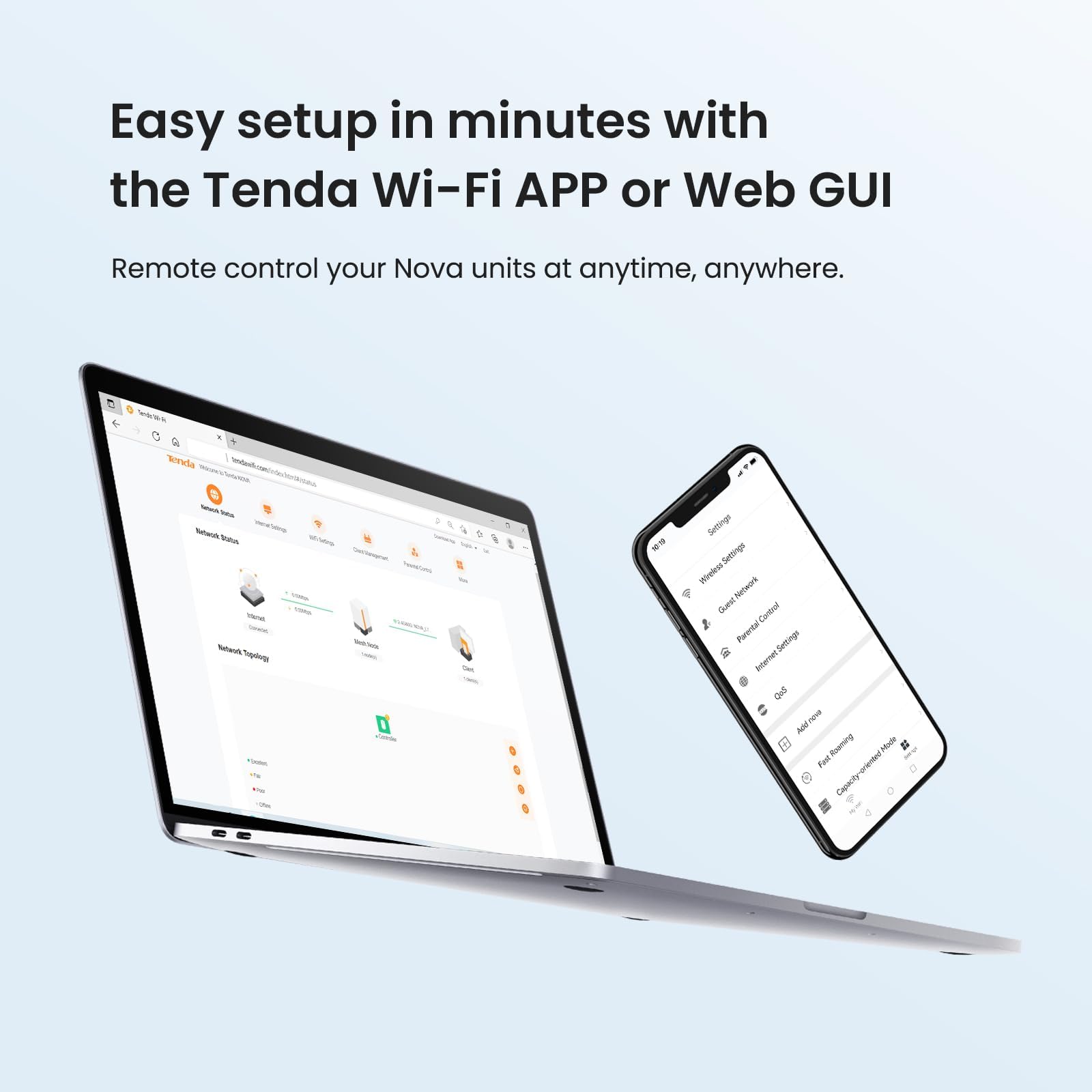 Tenda EX3 3-Pack AX1500 System Mesh Wi-FI 6 (trzypak)