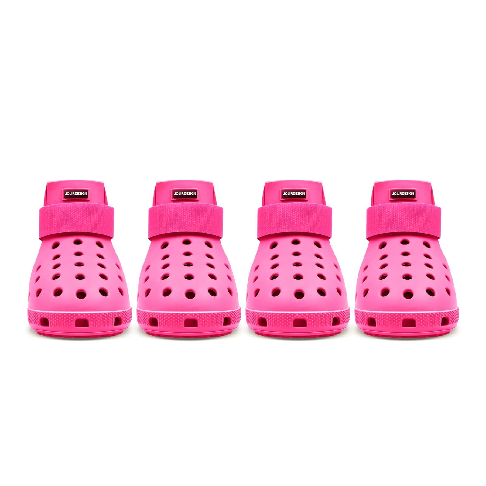 JoliR Design Dog Shoes for Hot Pavement, Dog Boots for Small & Medium & Large Dogs, Dog Boots Paw Protectors, Easy ON & OFF