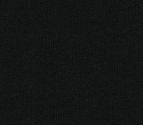 Tela resistente al agua OUTDURA 01 Negro con protección UV / 54 pulgadas de ancho/Vendido por The Yard