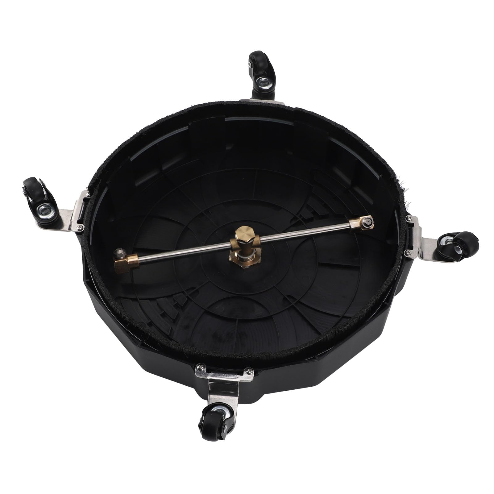 Cryfokt Limpiador de Superficies para Hidrolavadora, Accesorio con 4 Ruedas, 13 Pulgadas 2500 PSI, for Limpieza de Hormigón Entrada Patio Acera, con Conector Rápido de 1,4