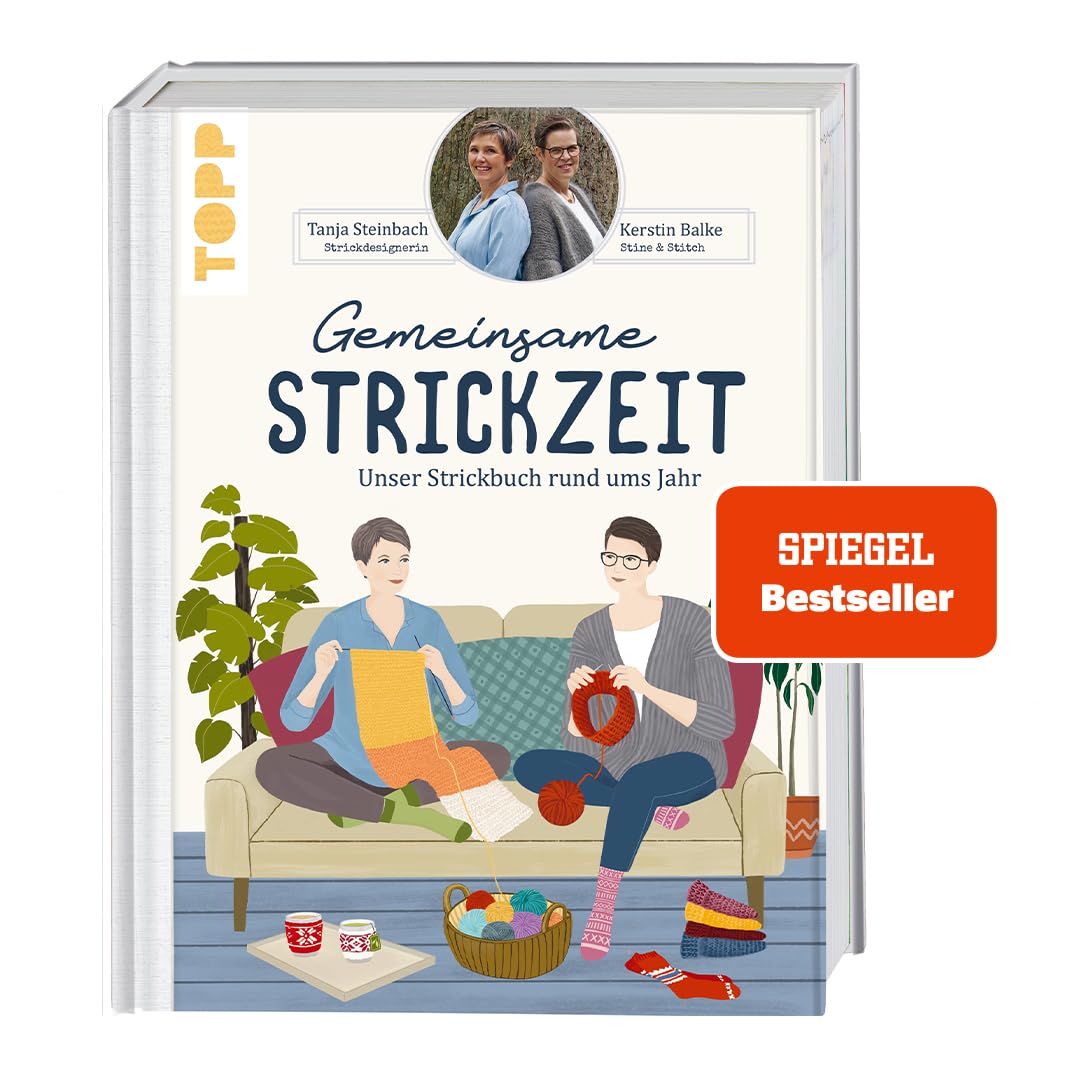 Gemeinsame Strickzeit.: Unser Strickbuch rund ums Jahr