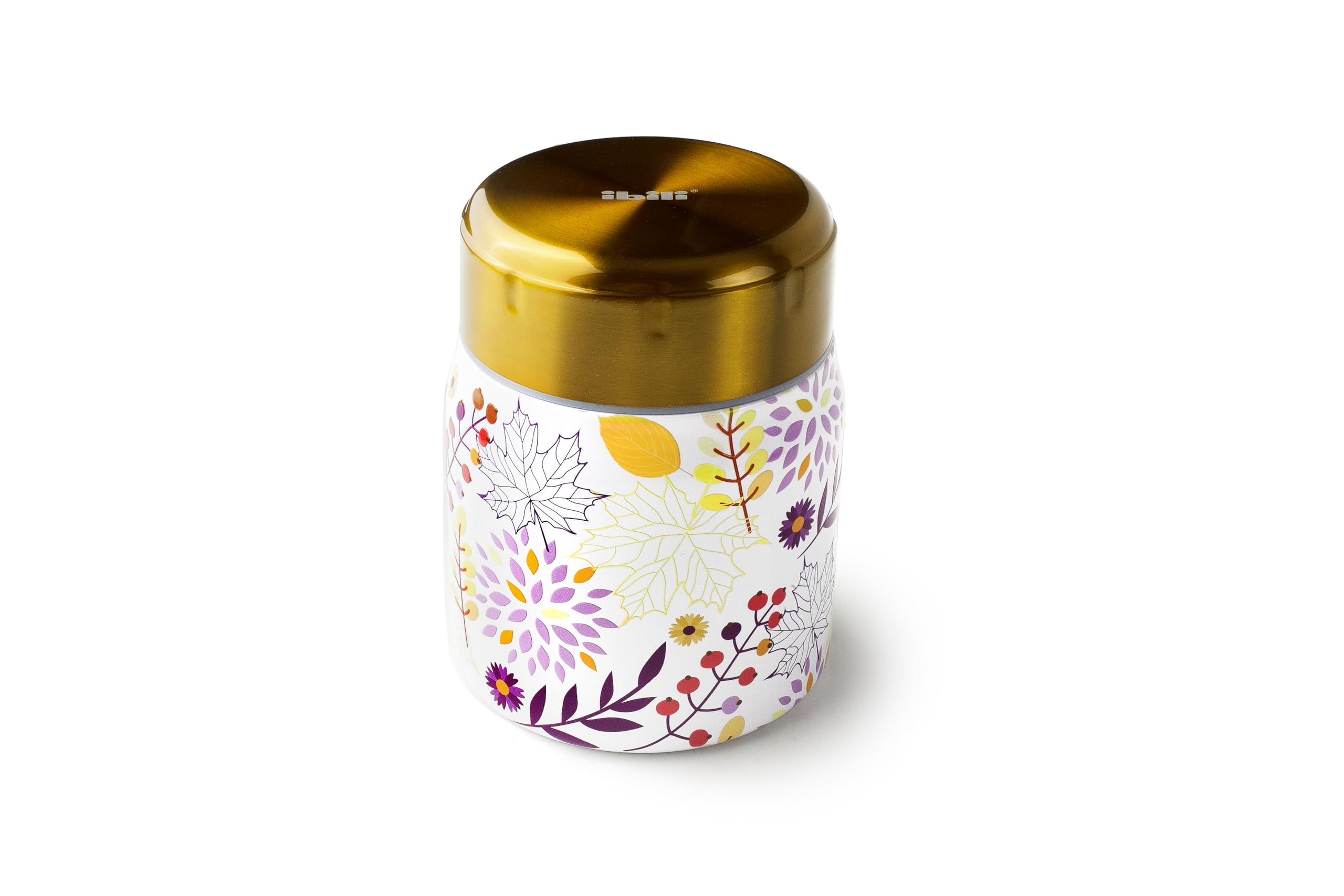 IBILI - Thermos for Solid Leaves 500 ml, Stainless Steel 18/10, Double Walled