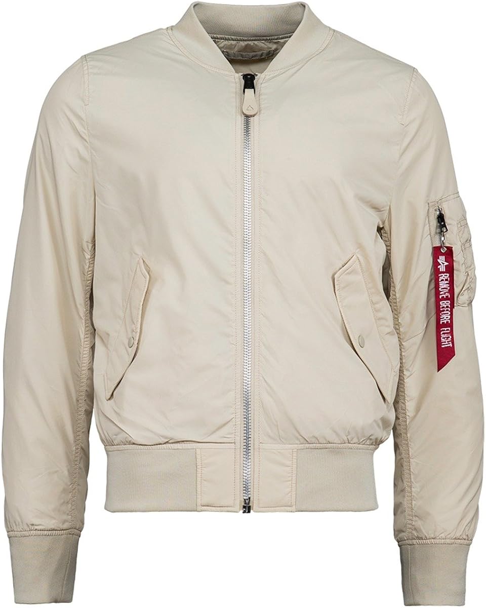 Alpha industries beige bomber Clearance
