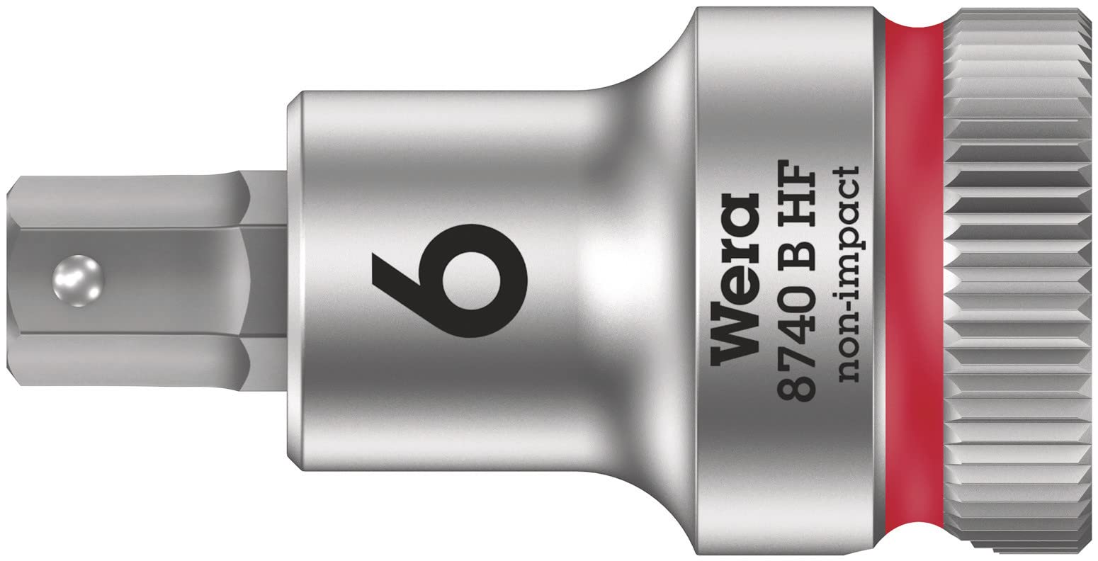 Wera - 05003536001 - Juego de carracas, 8100 SB Juego de carracas All-in Zyklop Speed, con arrastre de 3/8", 35 piezas