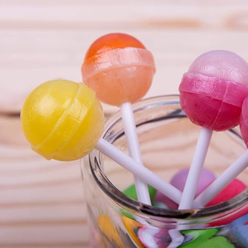 Miniatura 3 de EXCEART Barras para tartas, 72 piezas de palillos de plástico seguros, palitos de lechón para pasteles, herramientas para hacer paletas de pastel,