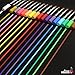 Cedar Markers Liquid Chalk Markers - 18 Pack with 48 Chalkboard Labels - Bold Neon Color Pens Including Gold And Silver Paint. Dry Erase Markers for Windows, Glass, Chalkboard with Reversible Tip.